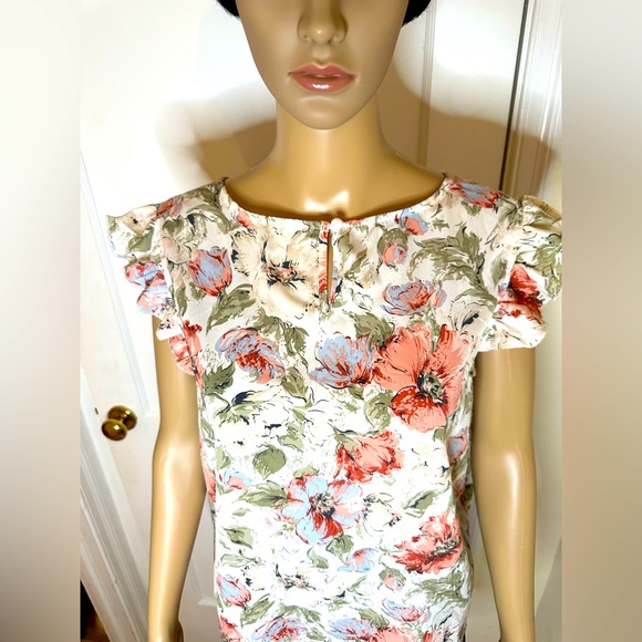 SHEIN Tops - NWOT | SHEIN Floral Blouse - Size XL (12)